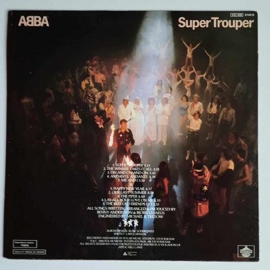 Abba super trouper album vinyle occasion 1