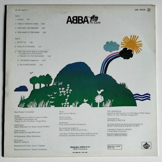 Abba the album album vinyle occasion 1