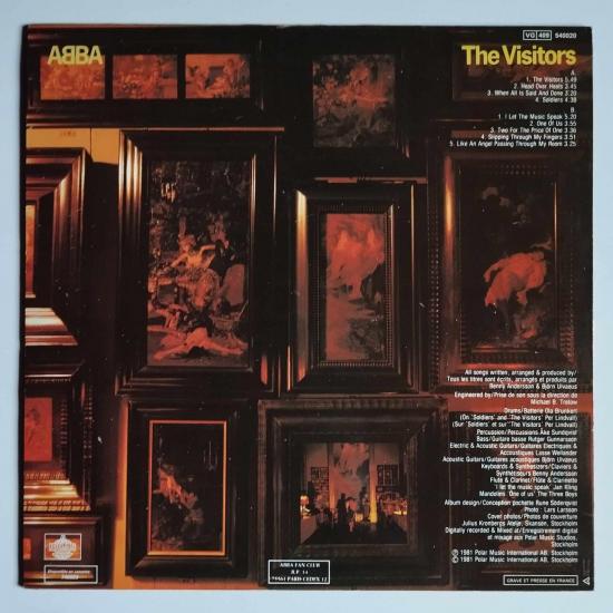 Abba the visitors album vinyle occasion 1