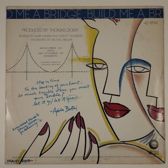 Adele bertei build me a bridge pressage usa maxi single vinyle occasion 1