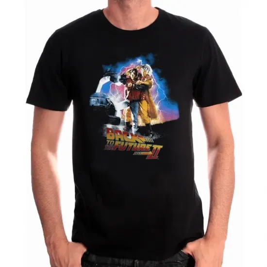 Back to the future t shirt poster back to the future part ii