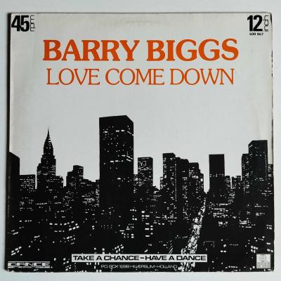 Barry biggs love come down maxi single vinyle occasion