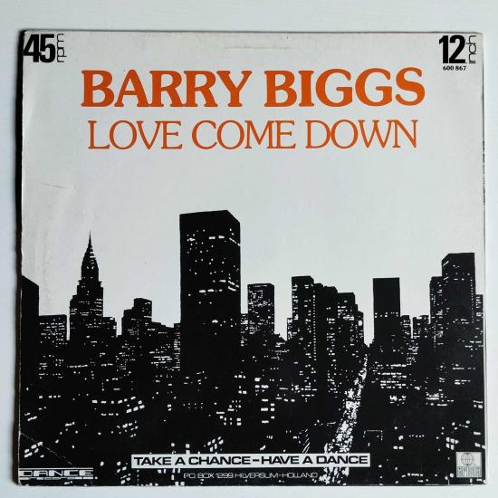 Barry biggs love come down maxi single vinyle occasion 1