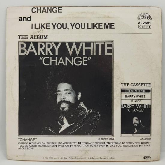 Barry white change single vinyle 45t occasion 1