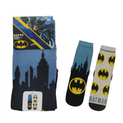 Batman pack de 2 paires de chaussettes kids t27 30