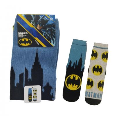 Batman pack de 2 paires de chaussettes kids t31 34