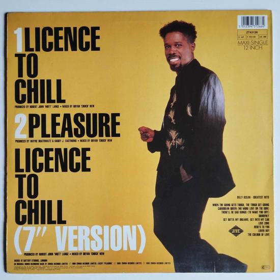 Billy ocean licence to chill maxi single vinyle occasion 1