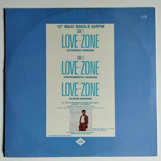 Billy ocean love zone maxi single vinyle occasion 1