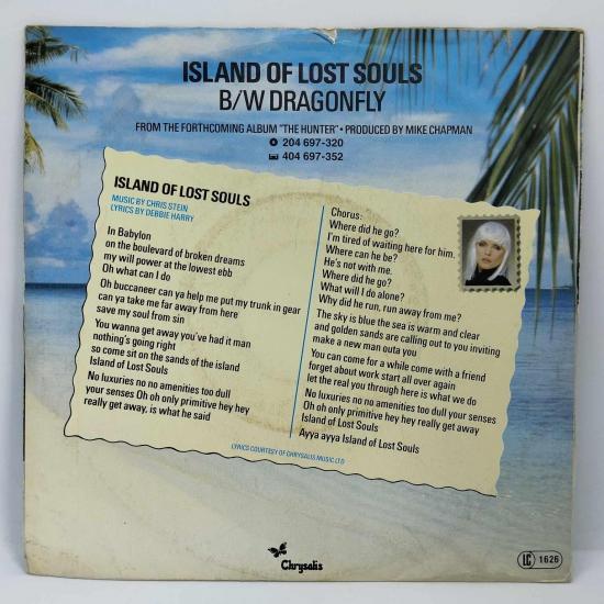 Blondie island of lost souls single vinyle 45t occasion 1