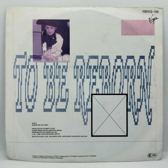 Boy george to be reborn single vinyle 45t occasion 1