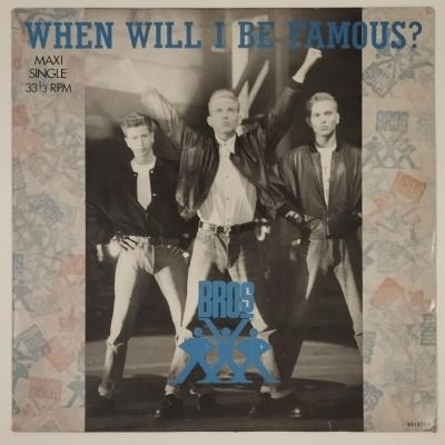 Bros when will i be famous maxi single vinyle occasion 0