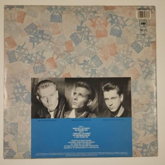 Bros when will i be famous maxi single vinyle occasion 1