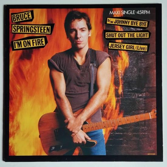 Bruce springsteen i m on fire maxi single vinyle occasion 1