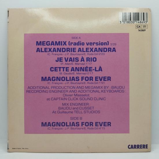 Claude francois megamix single vinyle 45t occasion 2