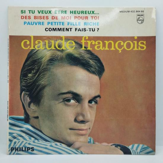 Claude francois si tu veux etre heureux single vinyle ep occasion