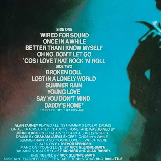 Cliff richard wired for sound album vinyle occasion 2