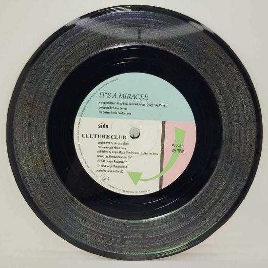 Culture club it s miracle single vinyle 45t occasion 2