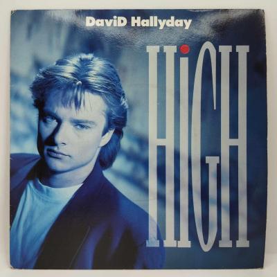 David hallyday high single vinyle 45t occasion
