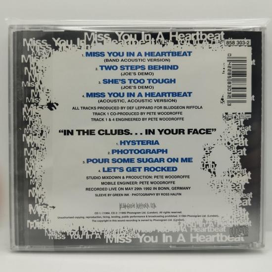 Def leppard miss you in a heartbeat double maxi cd single occasion 1