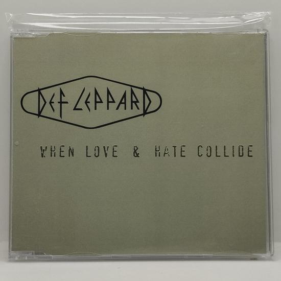 Def leppard when love hate collide rare cd single promo occasion