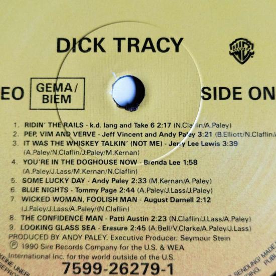 Dick tracy original soundtrack album vinyle occasion 5