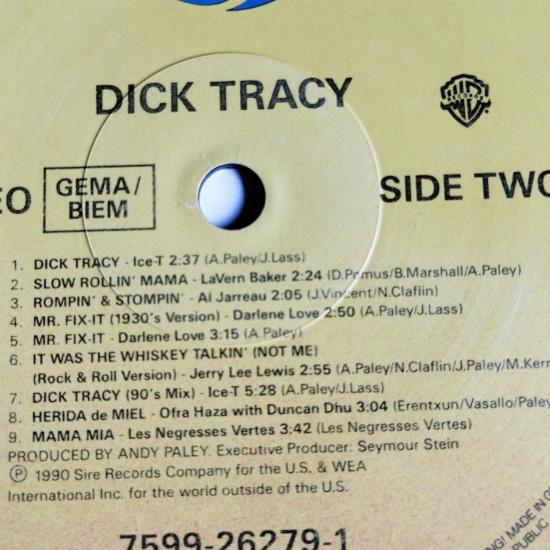 Dick tracy original soundtrack album vinyle occasion 6