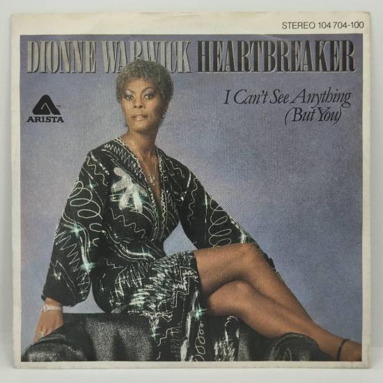 Dionne warwick heartbreaker single vinyle 45t occasion