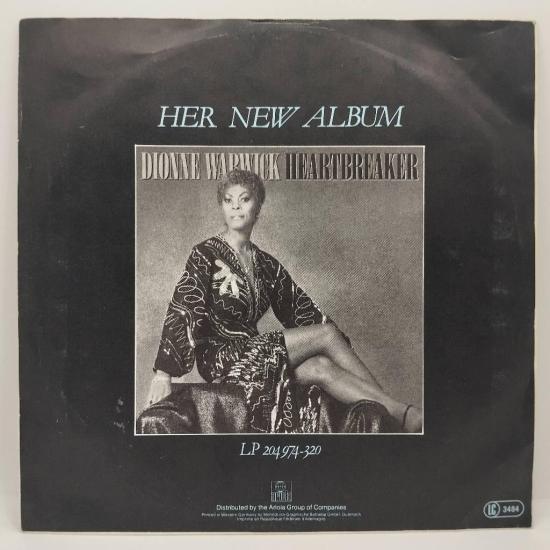 Dionne warwick heartbreaker single vinyle 45t occasion 1