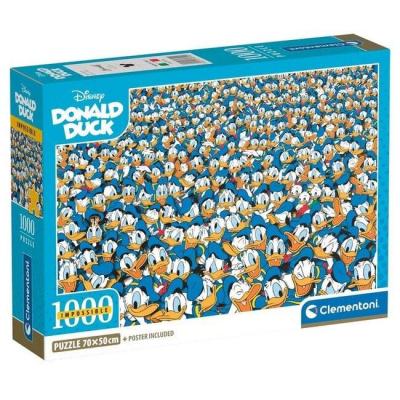 Disney donald duck impossible jigsaw puzzle 1000 pcs