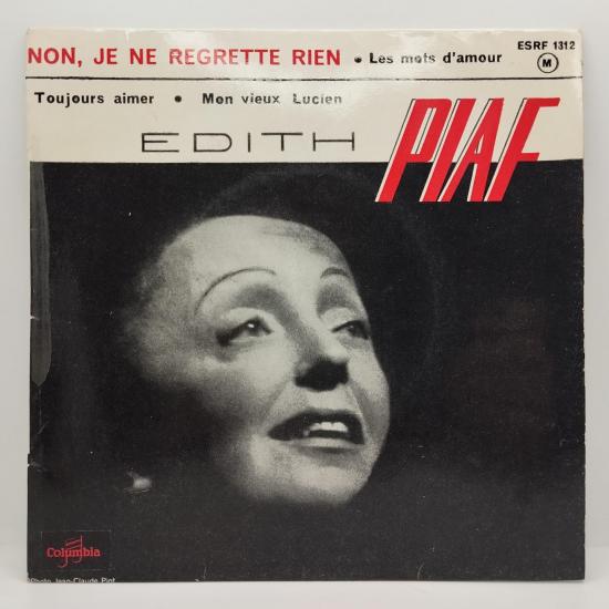 Edith piaf non je ne regrette rien single vinyle 45t occasion