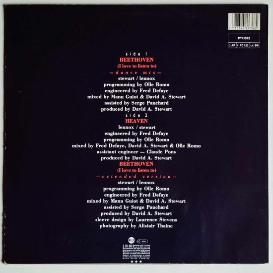 Eurythmics beethoven maxi single vinyle occasion 1