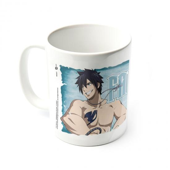 Fairy tail mug gray