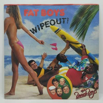 Fat boys the beach boys wipeout single vinyle 45t occasion