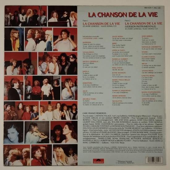 Femmes du monde la chanson de la vie maxi single vinyle occasion 1