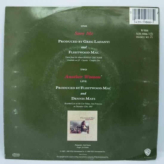 Fleetwood mac save me single vinyle 45t occasion 1