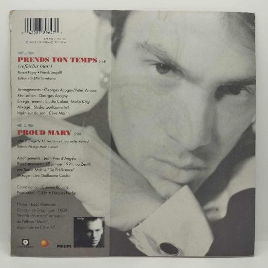 Florent pagny prends ton temps single vinyle 45t occasion 1