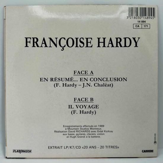 Francoise hardy en resume en conclusion single vinyle 45t occasion 1