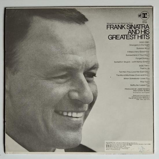 Frank sinatra greatest hits album vinyle occasion 1