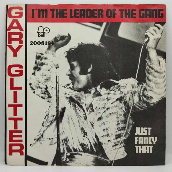 Gary glitter i m the leader of the gang single vinyle 45t occasion 1