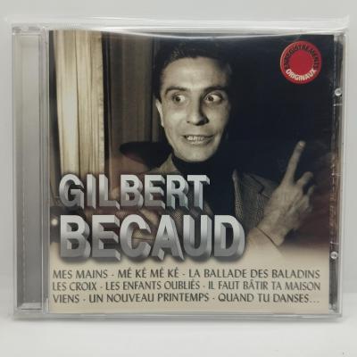 Gilbert becaud enregistrements originaux album cd occasion