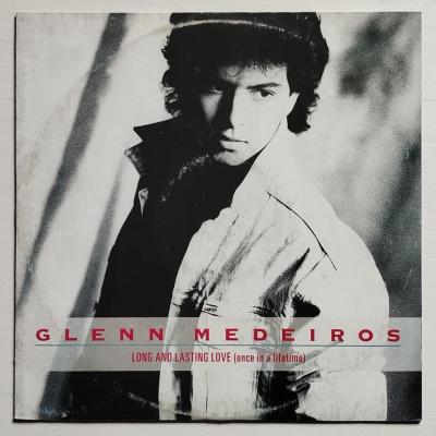 Glenn medeiros long and lasting love once in a lifetime maxi single vinyle occasion