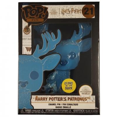 Harry potter pop large enamel pin n 21 patronus harry potter