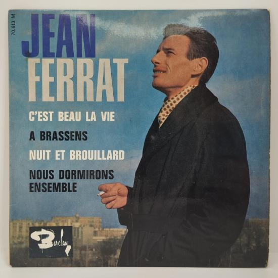 Jean ferrat c est beau la vie single vinyle 45t ep occasion