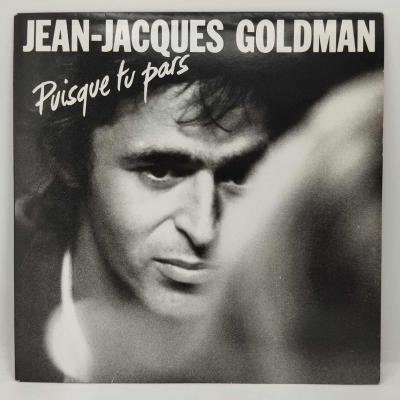 Jean jacques goldman puisque tu pars pochette 1 single vinyle 45t occasion