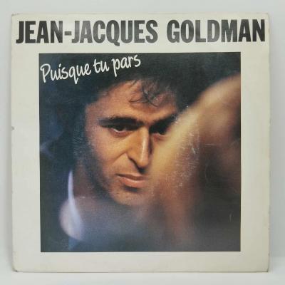 Jean jacques goldman puisque tu pars pochette 2 single vinyle 45t occasion
