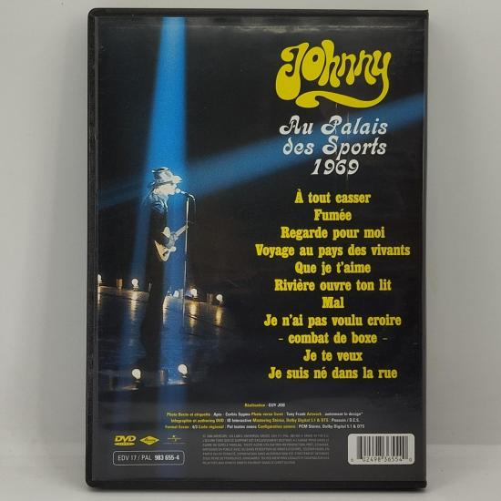 Johnny hallyday au palais des sports 1969 dvd occasion 1