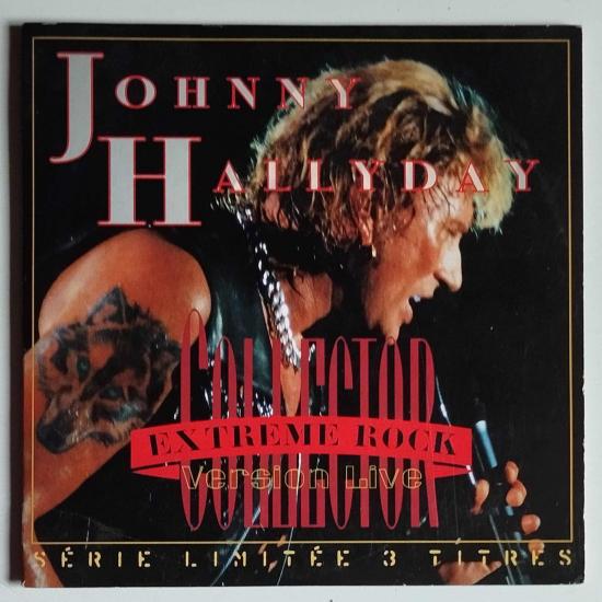 Johnny hallyday extreme rock version live serie limitee cd single occasion