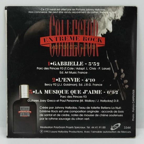 Johnny hallyday extreme rock version live serie limitee cd single occasion 1