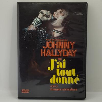 Johnny hallyday j ai tout donne dvd occasion