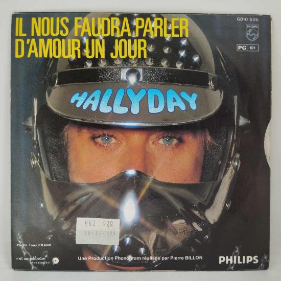 Johnny hallyday je suis victime de l amour single vinyle 45t occasion 1